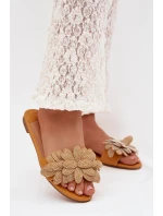 Dámské ploché s ozdobou Žluté Grelora