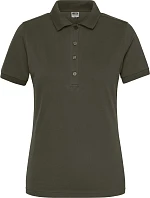 Daiber JN 1805 Dámske pracovné elastické bio polo - Solid 02.1805 olivová Daiber JN 1805 Dámske pracovné elastické bio polo - Solid 02.1805 olivová