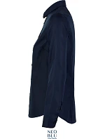 NEOBLU Blaise Women Mikrovláknová blúzka s dlhými rukávmi 24.3183 night blue
