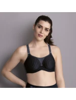 športová podprsenka performance wireX s nastaviteľnými ramienkami 5599 black/anthracite - Active