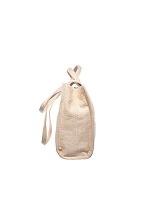 Kožená nákupná taška na zips Big Star RR574073 Beige