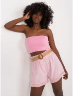 DHJ šortky SN 5536.34X svetlo ružová