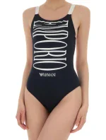 Dámske jednodielne plavky 262672 1P324 00135 námornícka modrá - Emporio Armani Dámske jednodielne plavky 262672 1P324 00135 námornícka modrá - Emporio Armani
