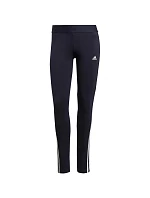 Dámske legíny Essentials 3S W H07771 Black and White - Adidas Dámske legíny Essentials 3S W H07771 Black and White - Adidas