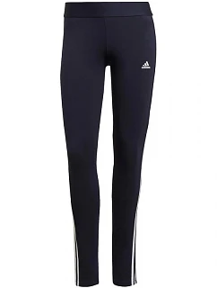 Dámske legíny Essentials 3S W H07771 Black and White - Adidas