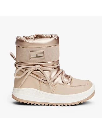 Tommy Hilfiger dámske snehové topánky SNOW BOOT T3A5-34052-1474591 BRONZE
