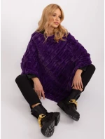 Poncho AT PN 2347.68 tmavo fialová