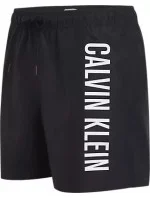 Pánske plavky MEDIUM DRAWSTRING KM0KM01004 BEH black - Calvin Klein Pánske plavky MEDIUM DRAWSTRING KM0KM01004 BEH black - Calvin Klein