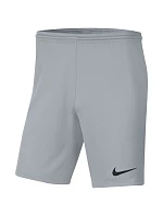 Pánske šortky Nike Dry Park III NB K light grey BV6855 012 Pánske šortky Nike Dry Park III NB K light grey BV6855 012
