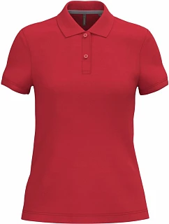 Kariban K 242 Dámske polo tričko z piké 20.K242 červené