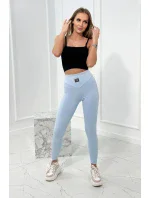 Pruhované legíny modré Pruhované legíny modré