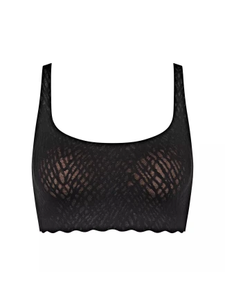 ZERO Feel Bliss Top - BLACK - black 0004 - SLOGGI
