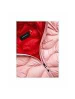 Dámska péřová bunda PEAK PERFORMANCE, model Helium Down Hood Jacket, ružová farba Dámska péřová bunda PEAK PERFORMANCE, model Helium Down Hood Jacket, ružová farba