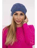 Sandra K210 denimová fleecová čiapka Sandra K210 denimová fleecová čiapka