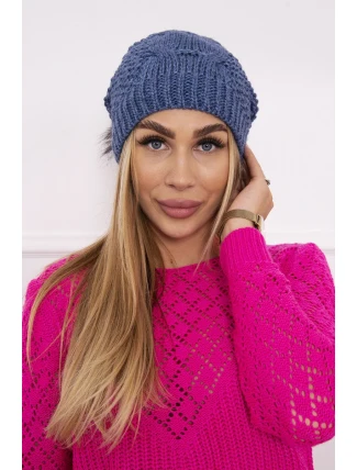 Sandra K210 denimová fleecová čiapka Sandra K210 denimová fleecová čiapka