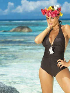 Plavky Martina M-178 hnedé (159) - Marko