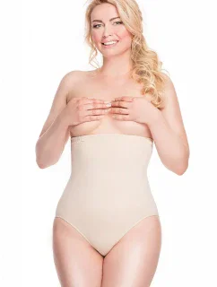 Vysoké sťahovacie nohavičky 06-49 - HANNA STYLE