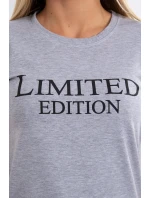 Limitovaná edícia blúzky šedá