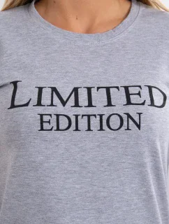 Limitovaná edícia blúzky šedá