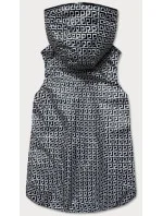 Zelená dámska rozšírená obojstranná vesta (B8006-10)