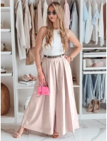FLOWES ružová pruhovaná sukňa - nohavice FashionStreet UY2590