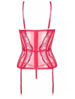 Dámsky korzet Ravenna corset cherry - BEAUTY NIGHT FASHION Dámsky korzet Ravenna corset cherry - BEAUTY NIGHT FASHION