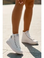 Lee Cooper Dámske tenisky na platforme LCW-25-44-3209L White Lee Cooper Dámske tenisky na platforme LCW-25-44-3209L White