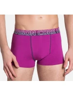 Luxusné boxerky 38835-MLC Sada 2 kusov v tmavo modrej a tmavo ružovej farbe - Henderson