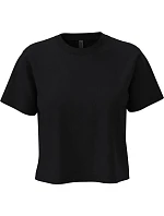 Next Level Apparel N 7610 Ťažký dámsky crop top 08.7610 čierny