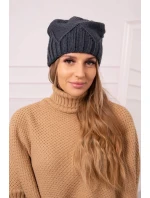 Dámska čiapka Liliana K375 graphite