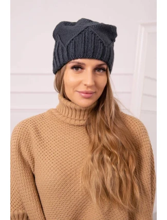 Dámska čiapka Liliana K375 graphite