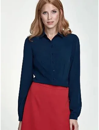 Dámska košeľa s dlhým rukávom B70R42G - Nife