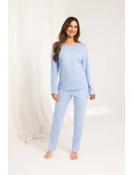 Regina 704 long/r M-XL Z25/26 dámske pyžamo