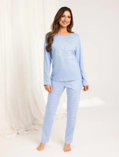 Regina 704 long/r M-XL Z25/26 dámske pyžamo