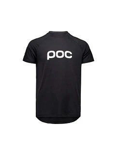 Cyklistické tričko POC Reform Enduro Tee – uranium black, veľkosť: S