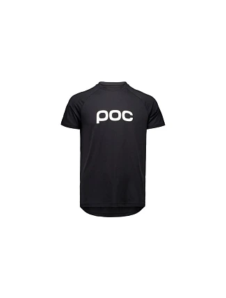 Cyklistické tričko POC Reform Enduro Tee – uranium black, veľkosť: S
