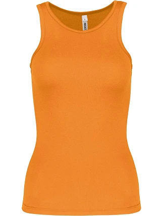 Kariban ProAct PA 442 Dámske športové tielko 20.P442 oranžové Kariban ProAct PA 442 Dámske športové tielko 20.P442 oranžové