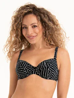 Vrchný diel plaviek Style Luna Top 8731-1 black - RosaFaia