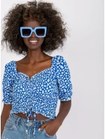 Blúzka RO BZ 2516 12.35X biela a modrá