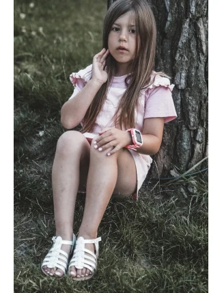 Detské sandále Gladiator so zapínaním na suchý zips, pestrofarebné Radovia