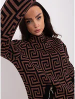 Jumper AT SW 2341.00P tmavohnedý