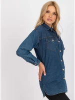 RO KS GMK 4008 košele.62 tmavo modrá RO KS GMK 4008 košele.62 tmavo modrá