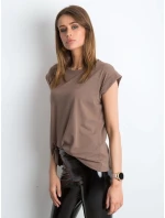 Tričko RV TS 4833.69P hnedá