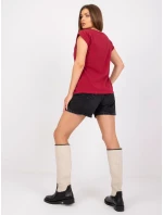 Tričko RV TS 4833.91P gaštanová