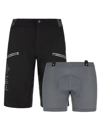 Dámske cyklistické šortky Trackee-w Black - Kilpi