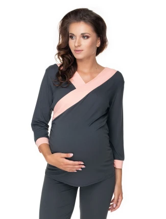 Tehotenské pyžamo model 141834 PeeKaBoo
