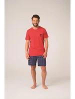 Pánske pyžamo Key MNS 416 A26 cr/r M-2XL