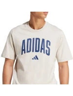 Pánske tričko adidas Collegiate Lineage beige JM6415 pánske