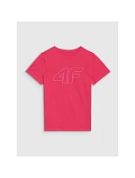 Dievčenské tričko s potlačou 4F 4FJWSS25TTSHF2176-55S