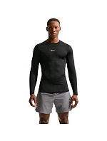 Pánske tričko Nike Dri-Fit Pro s dlhým rukávom, čierne, FB7919 010, 2XL